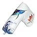 Craftsman Golf Blue Fish Ocean Crab Head Cover Headcover Putter Cover for Scotty Cameron Taylormade Odyssey Blade (White)