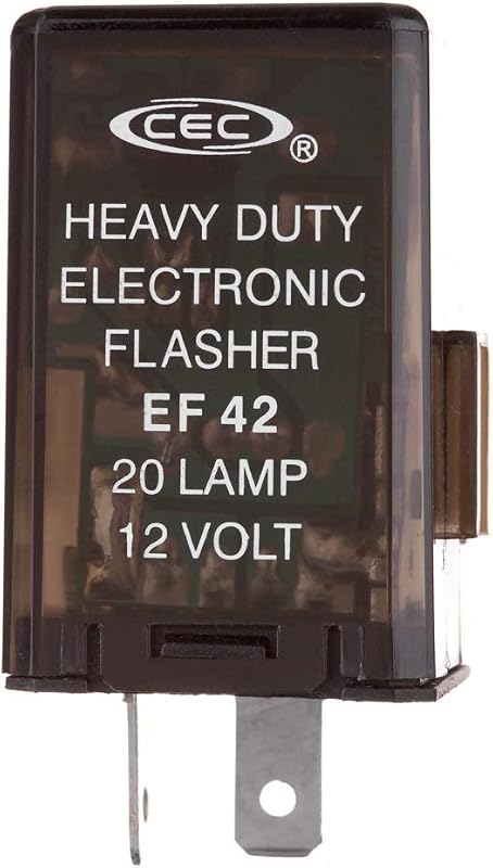 Relé intermitente automotivo CEC Industries EF42 12 V – 2 terminais