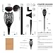 StillCool Luz de Llama Solar, 4 PZS Antorcha Solar Exterior con 2...