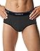Hanes Men's 6-Pack FreshIQ Exposed Waistband Mid-Rise Brief