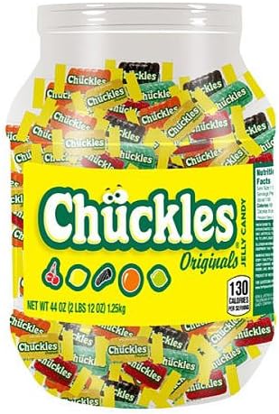Chuckles Original 100 Piece Jar,44oz