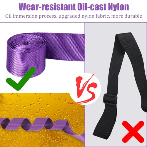 Image of Sex Bondage BDSM Kit Bed Restraints Set Sex Toy, Super Easy Install Straps | Soft Handcuffs Ankle Cuff, Adult Kinky Bondage Gear & Accessories, for Adults Women Couples Game Pleasure
