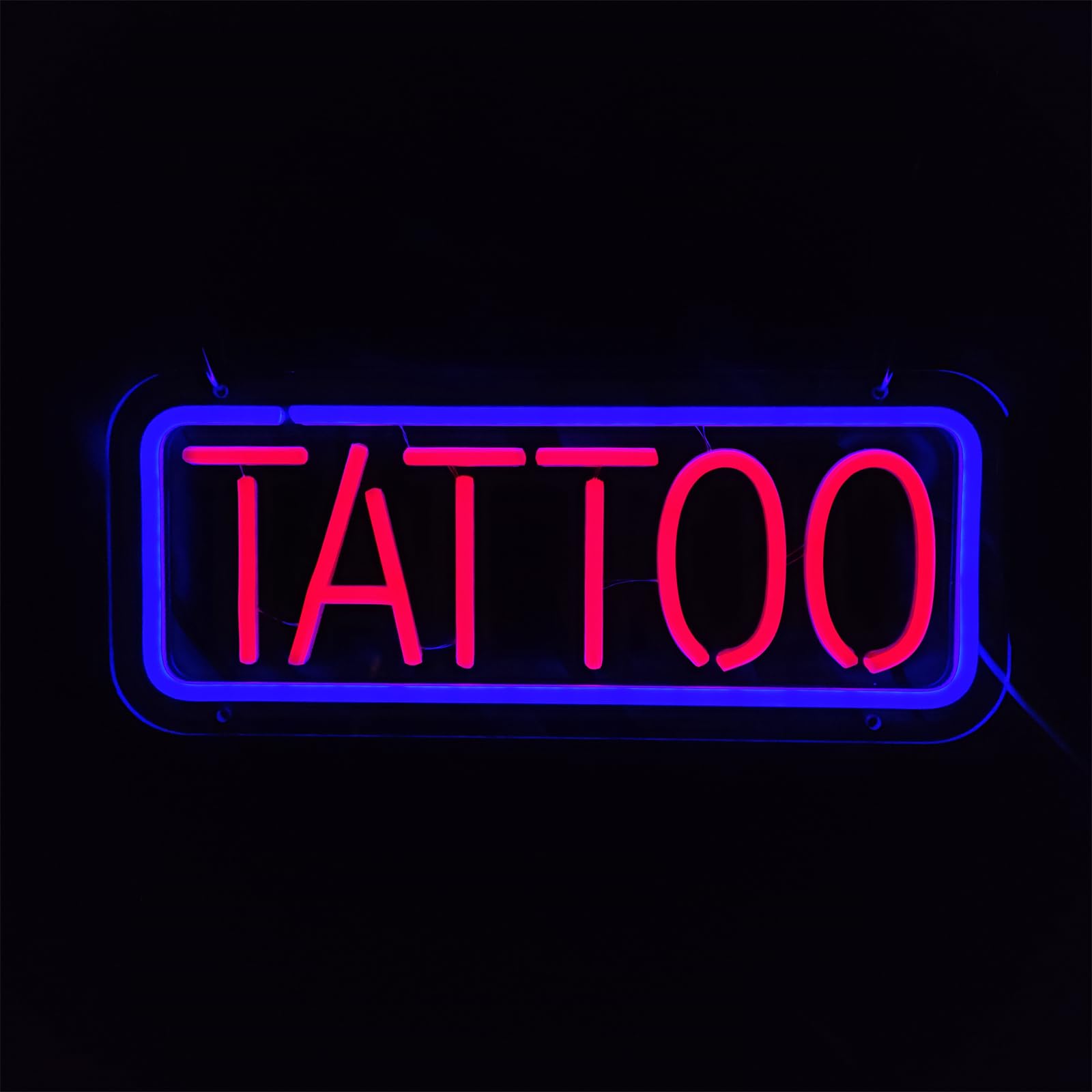 TATTOO Neon Sign for Wall Decor,TATTOO Sign 19.7*6.7 Inches for