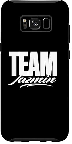 Galaxy S8+ Team Jazmin Name, Cheer for Jazmin Support Case