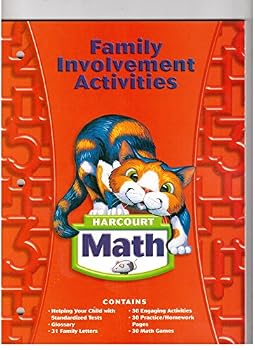 Paperback Harcourt School Publishers Math: Family Invlmt ACT Gr2ourt Book