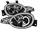 Spyder Auto 5017420 LED Halo Projector Headlights Black/Clear