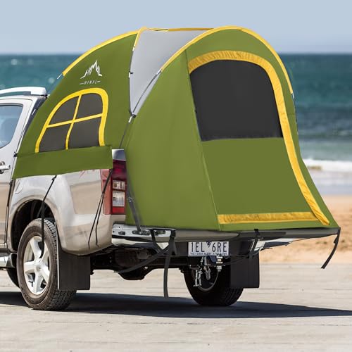 GoHimal Pickup Truck Bed Tent, 5.5-6.0FT Truck Tent for Camping（Green） by GoHimal - Used condition - Image 6