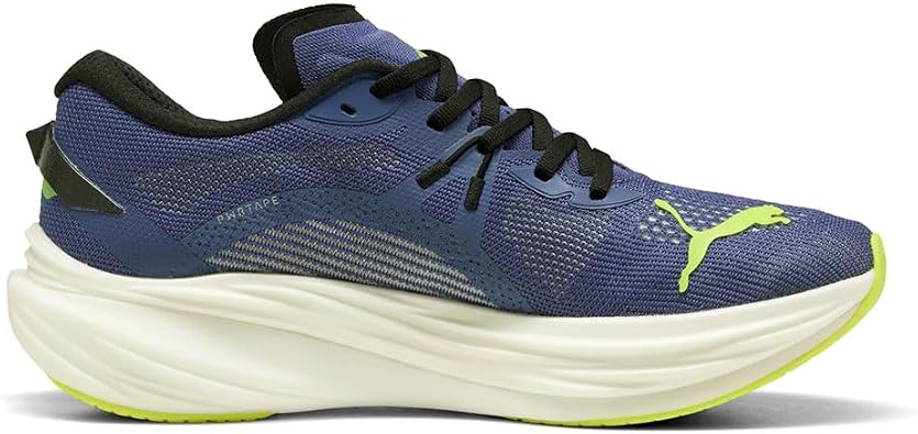 Puma Men Deviate Nitro 3 Running Shoes Neutral Blue Crystal-Puma Black - Blue