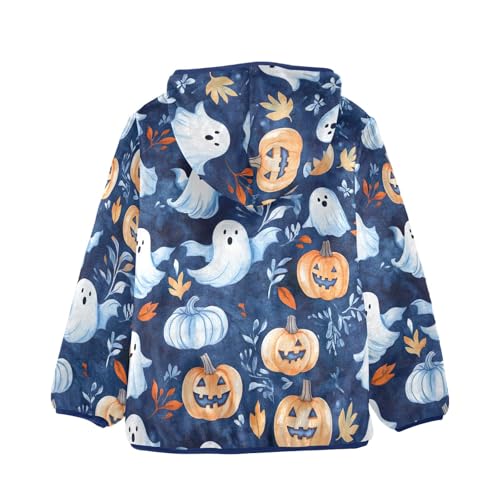 CHIFIGNO Boys Zip up Hoodie Boys Hoodies with Pockets Printed Fleece Jacket for Toddler and Kids2