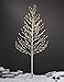 LIGHTSHARE 5FT 200L Lighted Star Light,Warm White Lighted Tree Decoration Light,Home/Festival/Party/Christmas,Indoor and Outdoor Use
