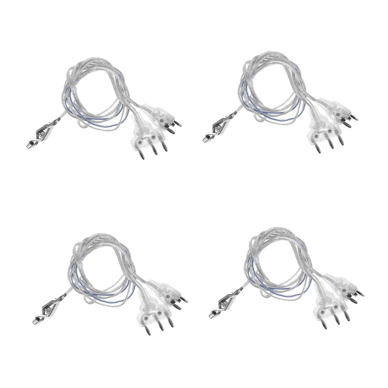 Cordon de Escrime Transparent 4 Pièces pour Fleuret et Sabre Haute Performance Compétition Entraînement