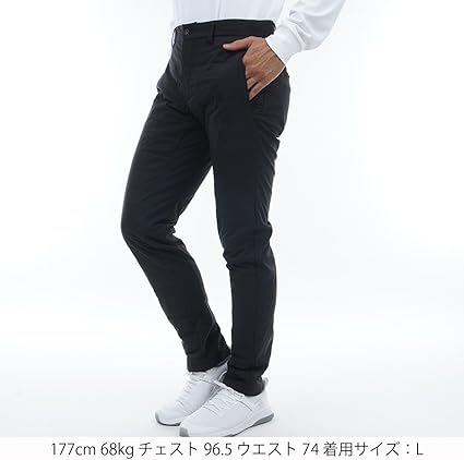 Amazon | [アドミラル ゴルフ] ゴルフパンツ パデッドパンツ ADMA397