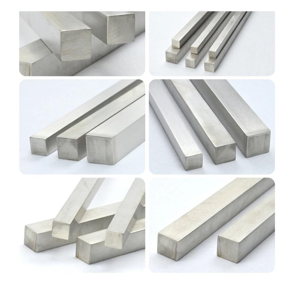Barre Plaque Acier Inoxydable 316L 100x100mm - Épaisseur 0.1mm à 2mm - Résistance à La Corrosion