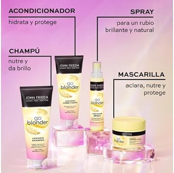 John Frieda Go Blonder Lightening Shampoo Blonde Hair 250 Ml