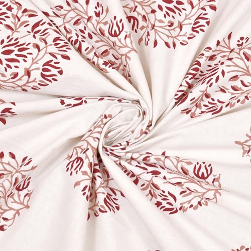 Image of Skin Friendly bedsheet Double Size Bed Cotton bedsheets for Double Size Bed, 1 Double Size bedsheet Cotton with Pillow Cover Set of 2 | 240 TC Soft Bed Sheet Double Size