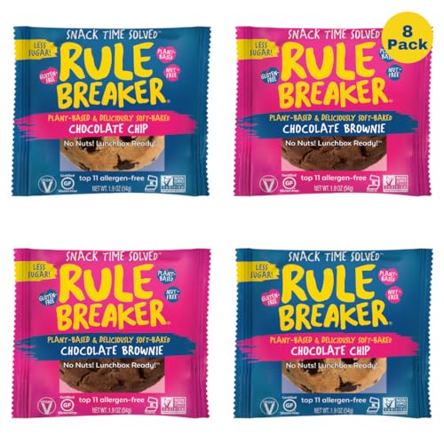 Rule Breaker Vegan & Gluten Free Cookies | Chocolate Brownie