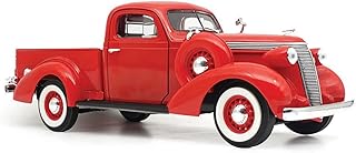 1937 Studebaker Coupe Express Pickup Truck Red 1/18 Diecast Model Car by Road Signature 92458r