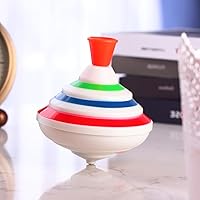 Vista 10 de STOBOK Spinning Top Toy with LED and Music Peg-top Hand Spinner Gyro Toy Gift for Kids