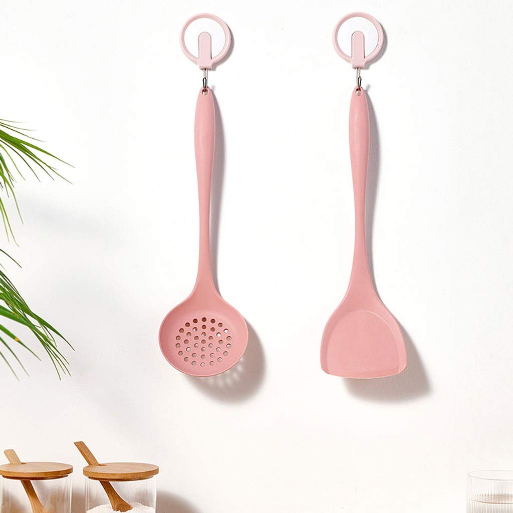 Espátula de Silicona de Primera Calidad for Hornear, utensilio de Cocina Resistente al Calor, espátula for el hogar, sartén Antiadherente, espátula de Cocina, 3 Piezas(Brass)