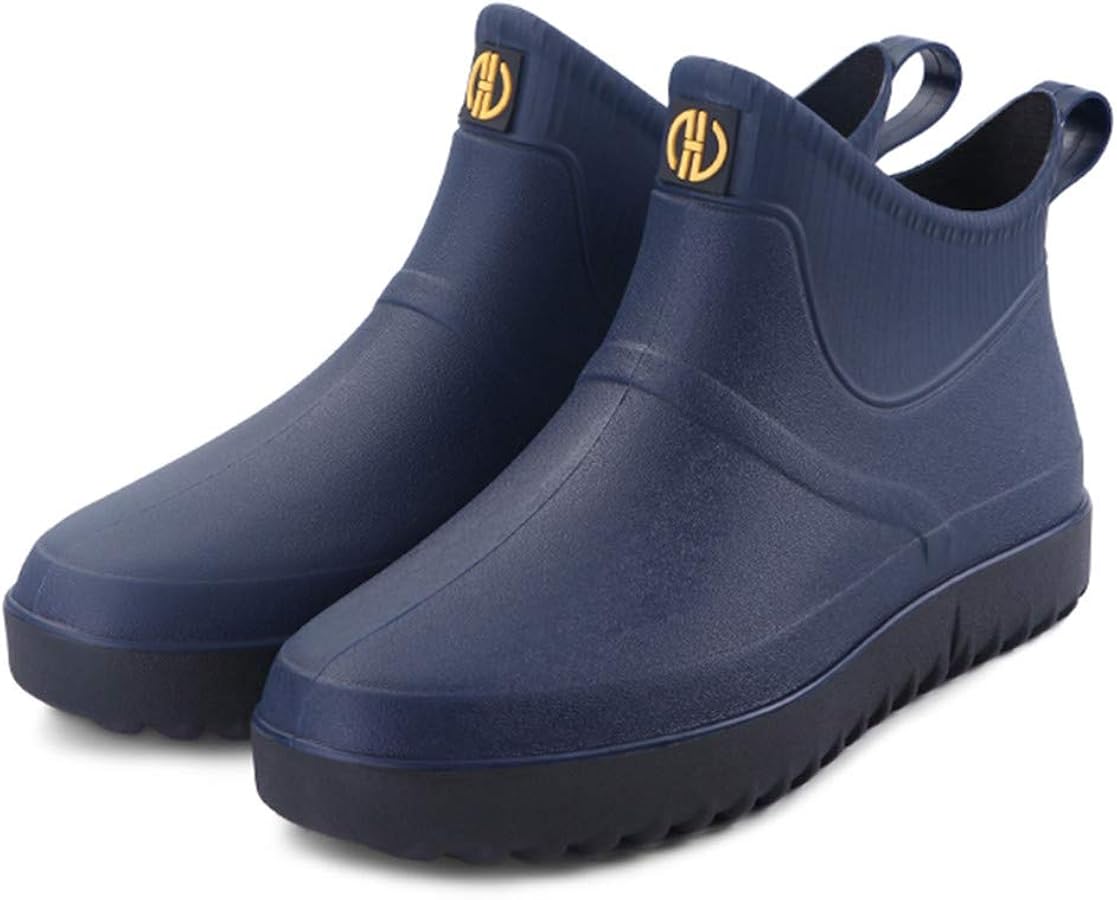 FGUUTYM Bottes De Pluie Mi-hautes Imperméables Pour Femme, Bottes