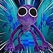 Rainbow Friends Plush Toy, Horror Game Rainbow Friends Night Plush,Plush Doll Gifts for Boys and Girls for Halloween and Gaming Fans (purple1)