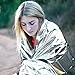 GMBYLBY Outdoor Survival Blankets Foil Thermal Blankets Wind-Proof Foil Space Blankets Tear-Resistant
