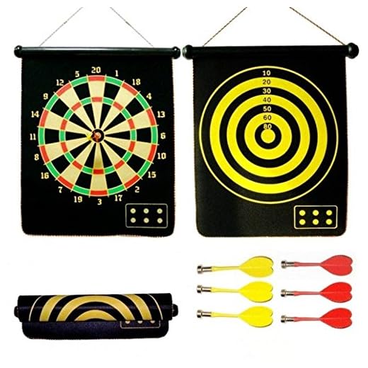 Jogo De Dardos Dupla Face Magnético Tiro Ao Alvo