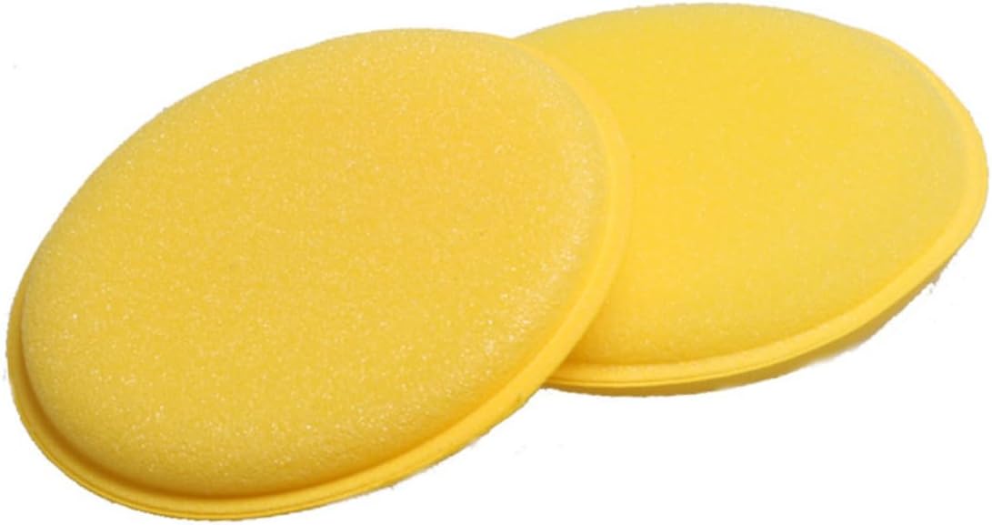 Ciieeo 12pcs Waxing Pads Car Wax Sponge Applicator Pads for Vehicle Glass and Paint Cleaning