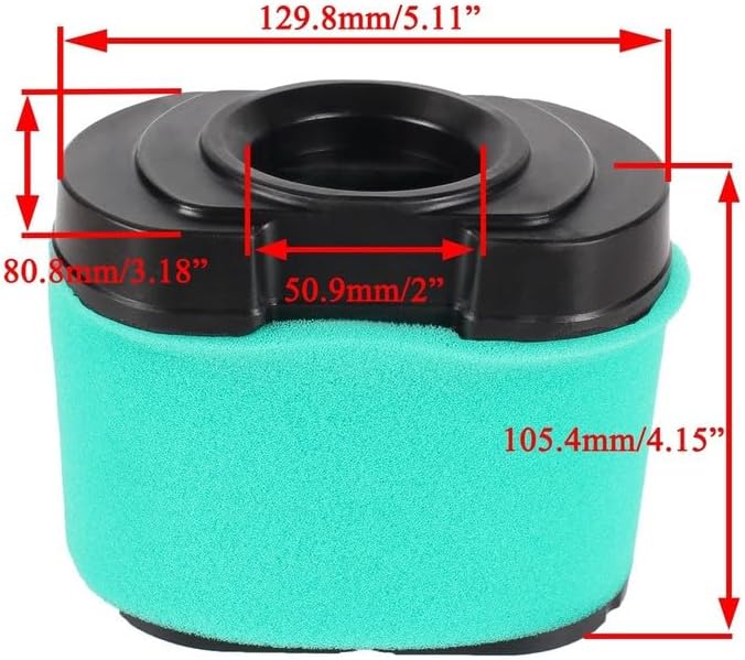 #US Replacement part for Tune Up Air Filter Kit for Troy Bilt Model 17CDCACW066 54in 25 HP Zero Turn Mowe lawnPart#273679