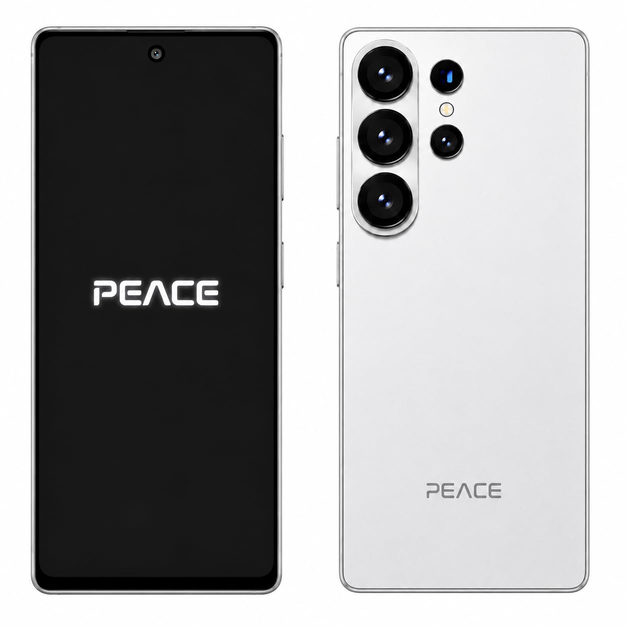 PEACE SC26 4G Smartphone with 6.56-inch Display, Android 14, 6GB RAM, 64GB Storage, 20MP Camera, 5000mAh Battery (White)-image-9