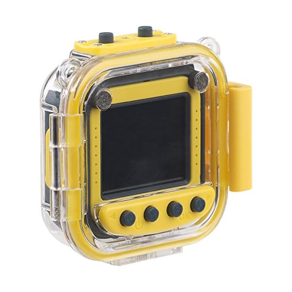 Somikon Helmkamera Kinder: Kinder-HD-Actioncam mit Unterwasser-Gehäuse & 6 virtuellen Foto-Rahmen (Kinderkamera Unterwasser, Action Kamera Kinder, Spielzeug außen) – Bild 6