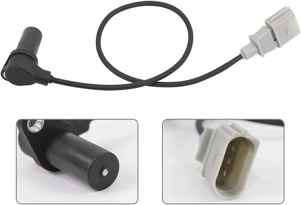 ZBN 077-905-381-G 077905381N 0261210192 95560637100 Crankshaft Position Sensor Fit for VW Touareg 2004 2005 2006 2007 2008 2009, Audi Q7 2007 2008 2009 2010, 4.2L