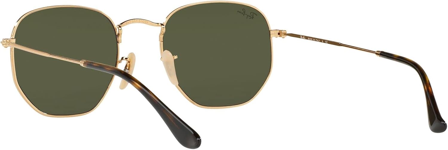 Ray-Ban Rb3548n Hexagonal Flat Lens Sunglasses