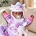 BABESIDE Value 5-Piece Black Baby Doll Set – Includes 15-Inch Lifelike Doll, Clothing, Birth Certificate, Bottle and Magnetic Pacifier, Soft Body Realistic Gift for Kids Age 3+