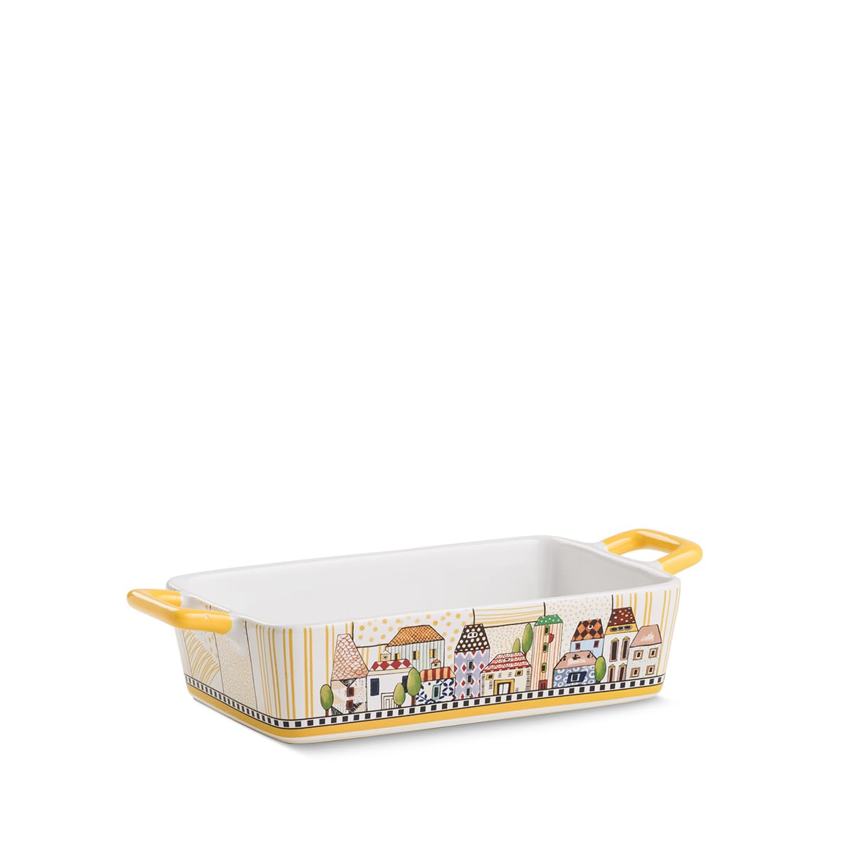 EGAN Pirofila da forno Paese Mio colore Giallo 24,5×13 cm