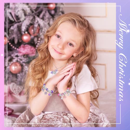 Miniatura 7 de Hymarvo Calendario Adviento Kinder Niñas 2024, Calendario De Adviento Joyas Kit Para Hacer Pulseras Manualidades Regalos Niña, Diy Pulsera Collar Calendario Adviento Niños Regalo 6 7 8 9 10 11 12 Años