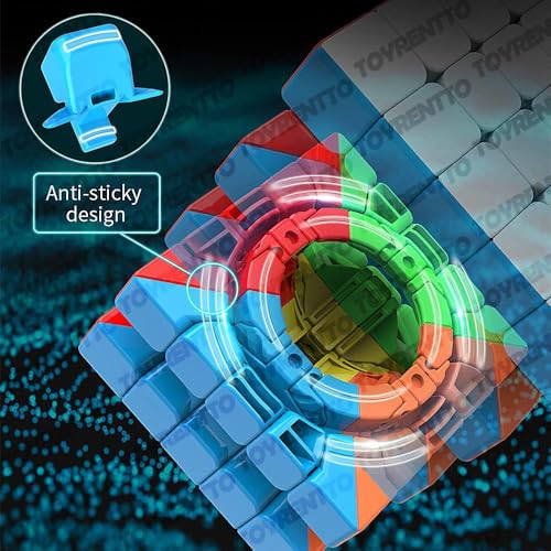Image of Moyu Meilong 5x5 Speed Cube Smooth Turning Stickerless Puzzle Toy for Beginners and Professionals High Performance 5x5 Cube for Kids and Adults