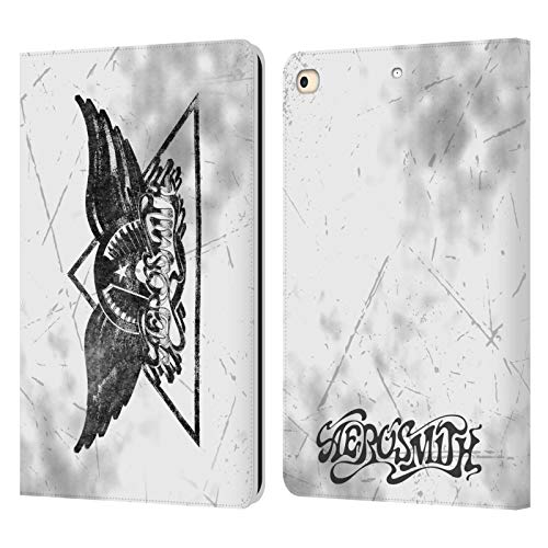Protection iPad 9.7 étui cuir portefeuille Aerosmith 2017 2018