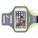 Triomph Armband for iPhone 8, 7, 6, 6S, SE, 5, 5C, 5S iPod Galaxy S6, S6 Edge S5 with Screen Protecter and Key Cards Money Holder, for Running, Workouts, Jogging, Hiking, Biking, Walking (Green 5")