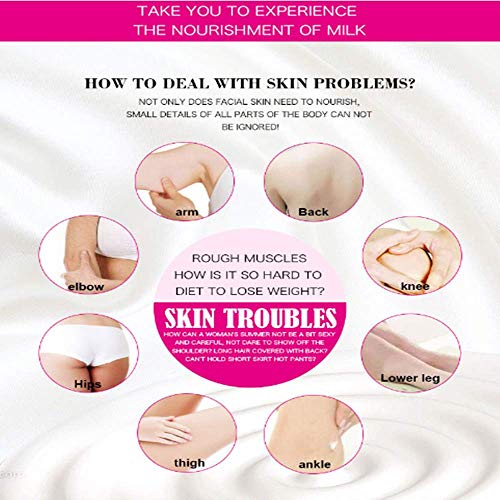 120ml Body Cream, Collagen Milk Face Body Cream Skin whitening Moisturizing Body Lotion Skin Lightening Cream Body Care - Image 4