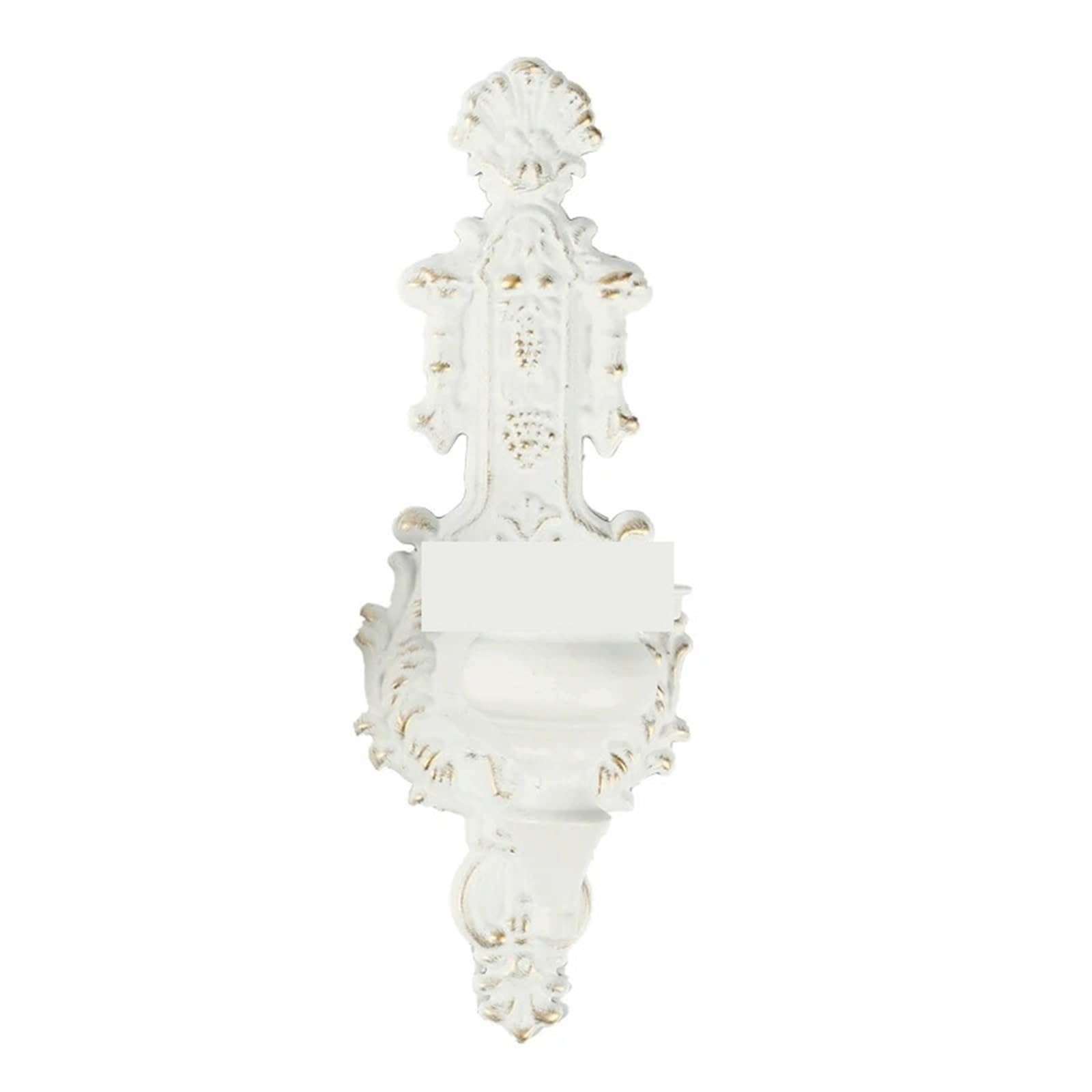 Wall Candle Sconce Holder Wall Candle Tea Lights Sconce Rustic Decoration No Punching(Color 7)