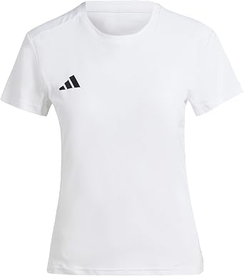 adidas Adizero Essentials Running Kadın Tişört Beyaz XS