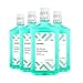 Amazon Brand - Solimo Pre-Brush Dental Rinse, Green Mint, 16 Fluid Ounce (Pack of 4)