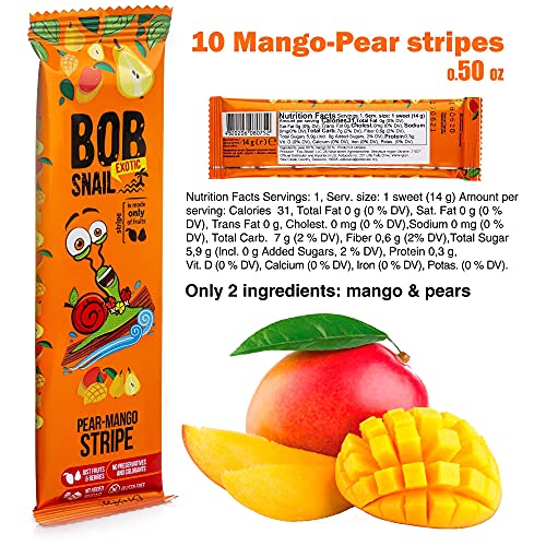 Bob Snail Healthy Fruit Snacks For Adults & Kids #TOP4