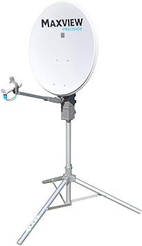 Maxview MXL01265TWIN Precision Satellite Kit with Twin LNB, 65 cm