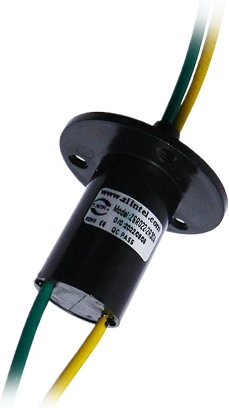 1PCS high Current Cap Type Conductive Slip Ring for Wind Motor Collector Ring Heating Cutting Board Induction Cooker Electric Slip Ring 360° Transmission