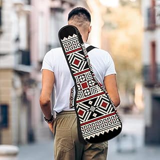 Sac à dos pour ukulélé - Motif floral ukrainien - Imperméable - Avec bretelles réglables – Image 5