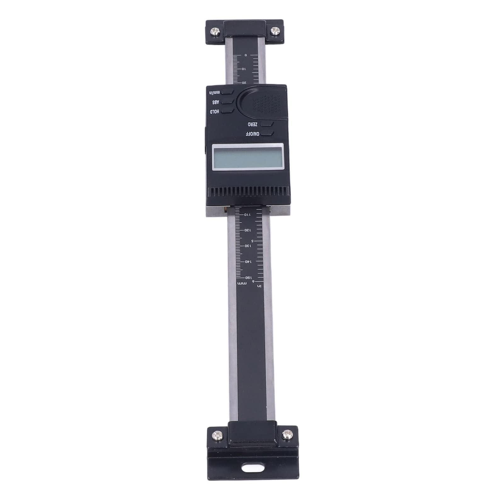 Walfront Digitaler Vertikaler Messschieber IP45 Wasserdichte Digitalanzeige Linearskala mit LCD-Display Digitale Messschieber für Fräsmaschinen (0-150mm)