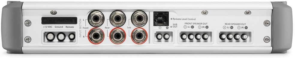 JL Audio MHD 5-Channel Full-Range Marine Amplifier, 900 Watts, 12V