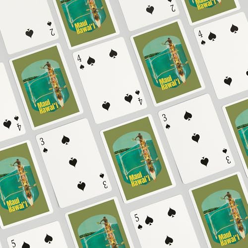 Lantern Press Baraja de Poker Maui Hawaii 52 Cartas miniatura 4